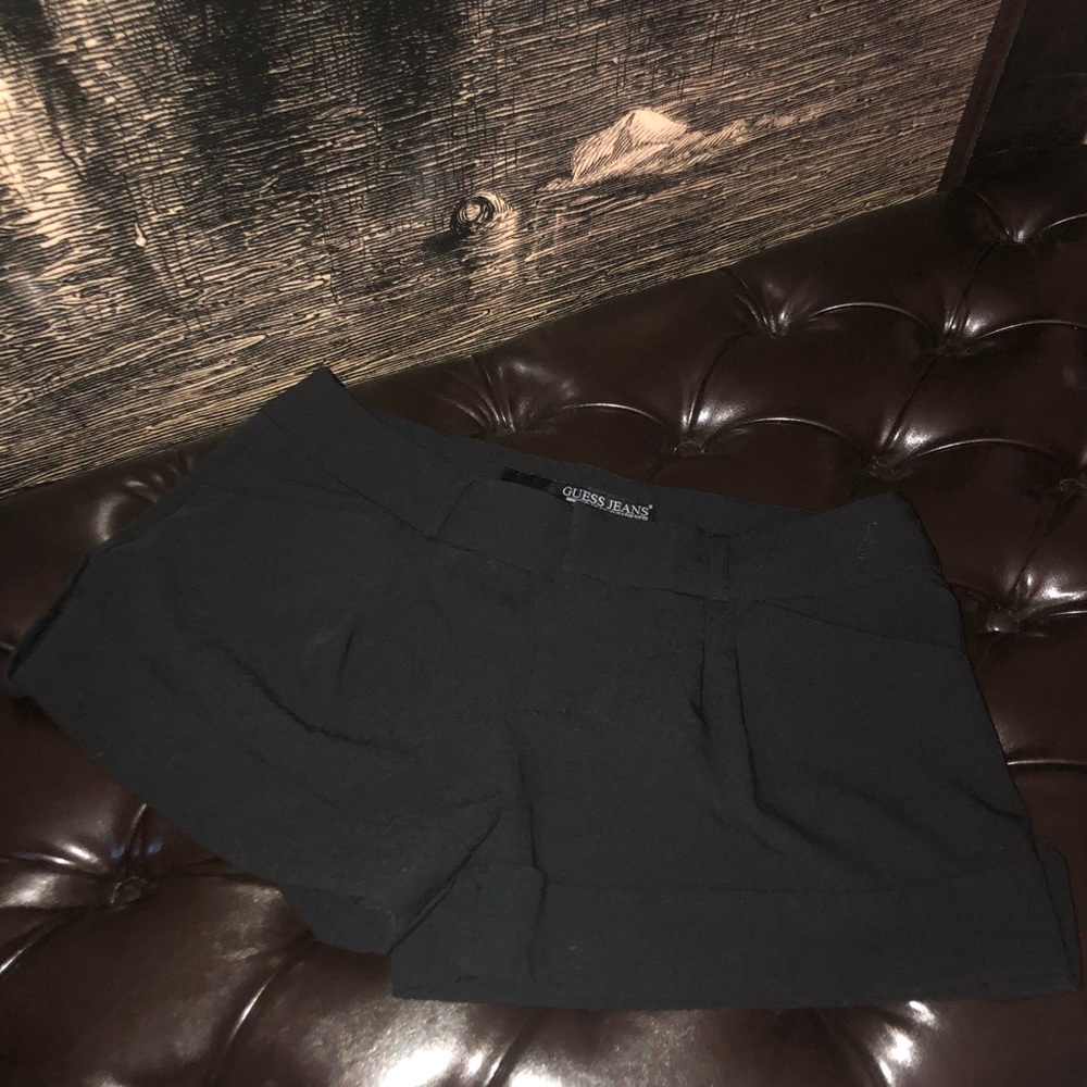 Guess Shorts- Black Cuffed- Size 29
